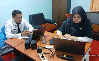 dua orang Pegawai Pemerintah dengan Perjanjian Kerja (PPPK) Bawaslu Kabupaten Pasaman mengikuti kegiatan orientasi 