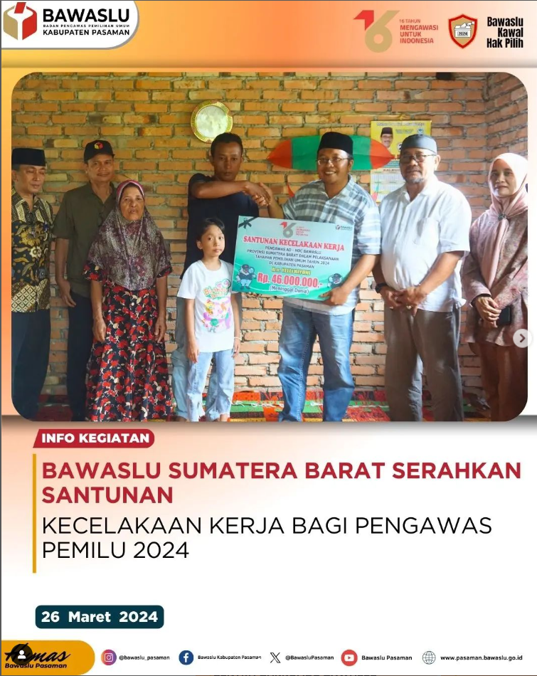 Ketua Bawaslu Sumatera Barat