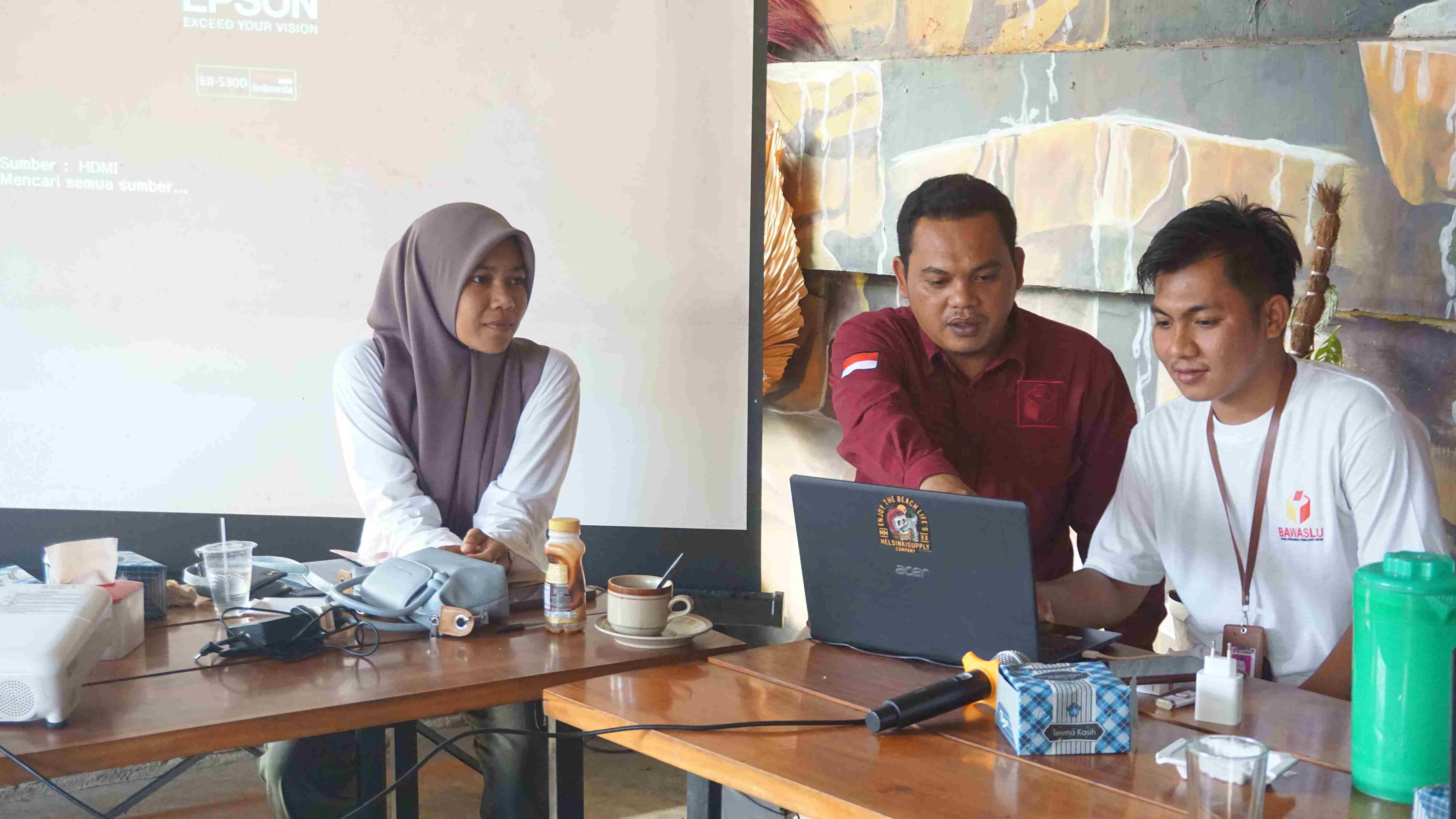 Lumban tori dalam kegiatan uji coba Applikasi SIWASLIH