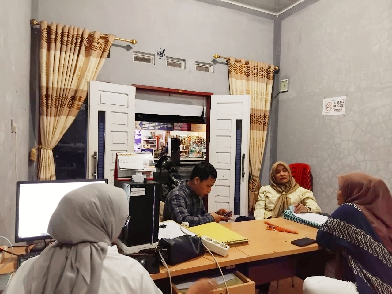 Rini juita dalam kegiatan Supervisi dan monitoring perekrutan PTPS
