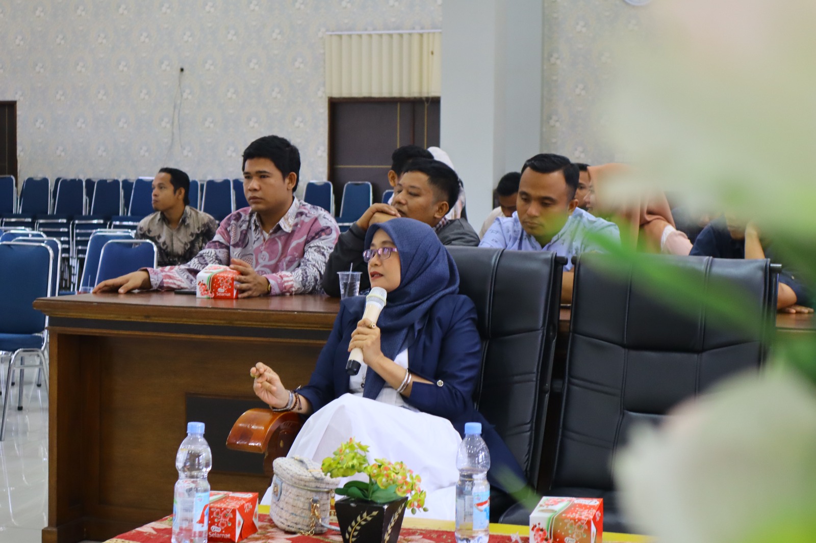 Ketua Bawaslu Pasaman dalam kegiatan Evaluasi Pelaksanaan Pemilihan Bupati dan Wakil Bupati 2024 