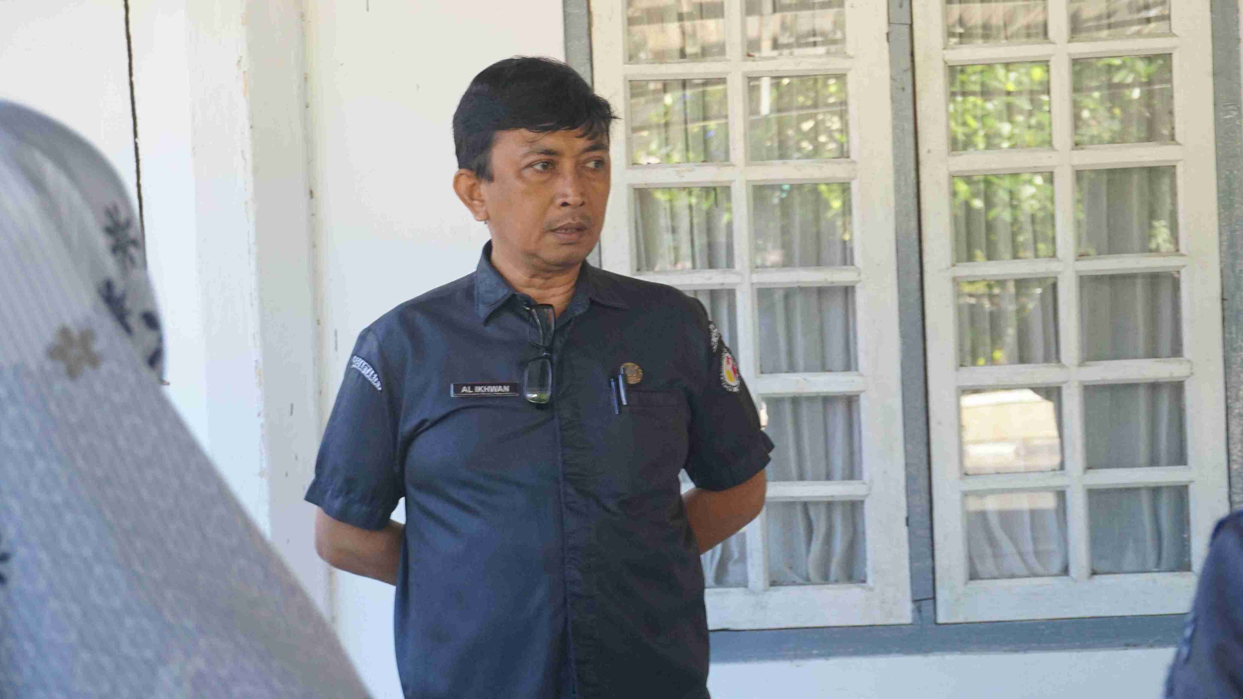  Koordinator Sekretariat Bawaslu Pasaman (Al Ikhwan) di  apel rutin
