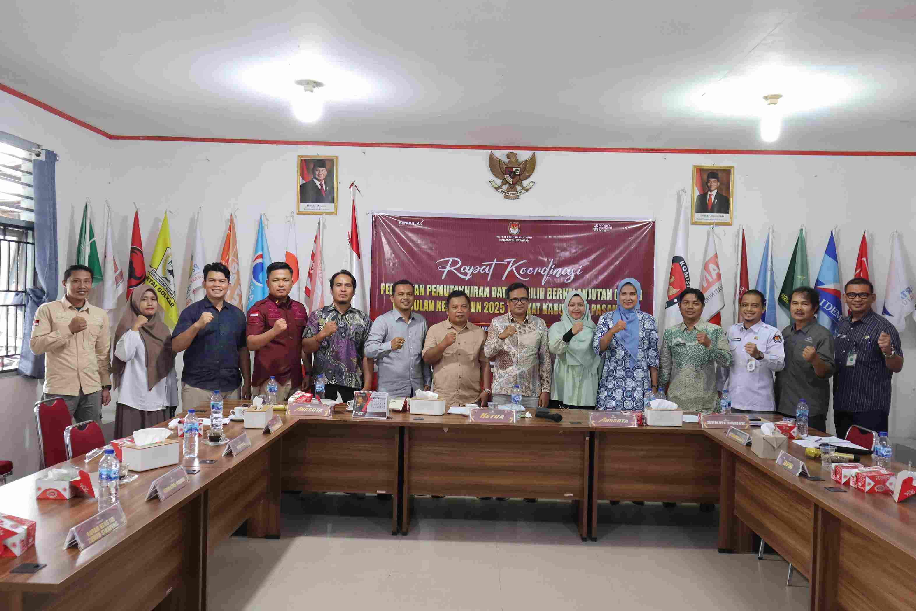 Rapat persiapan pemutakhiran data pemilih berkelanjutan (PDPB)