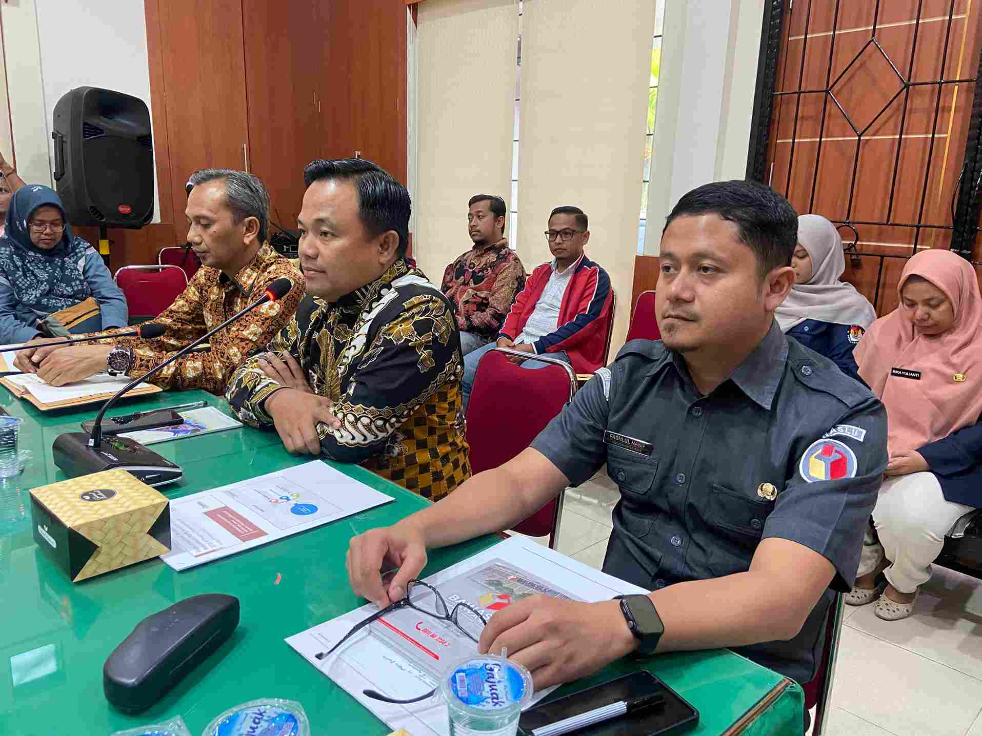 rapat koordinasi  pengawasan PDPB Semester II Tahun 2025
