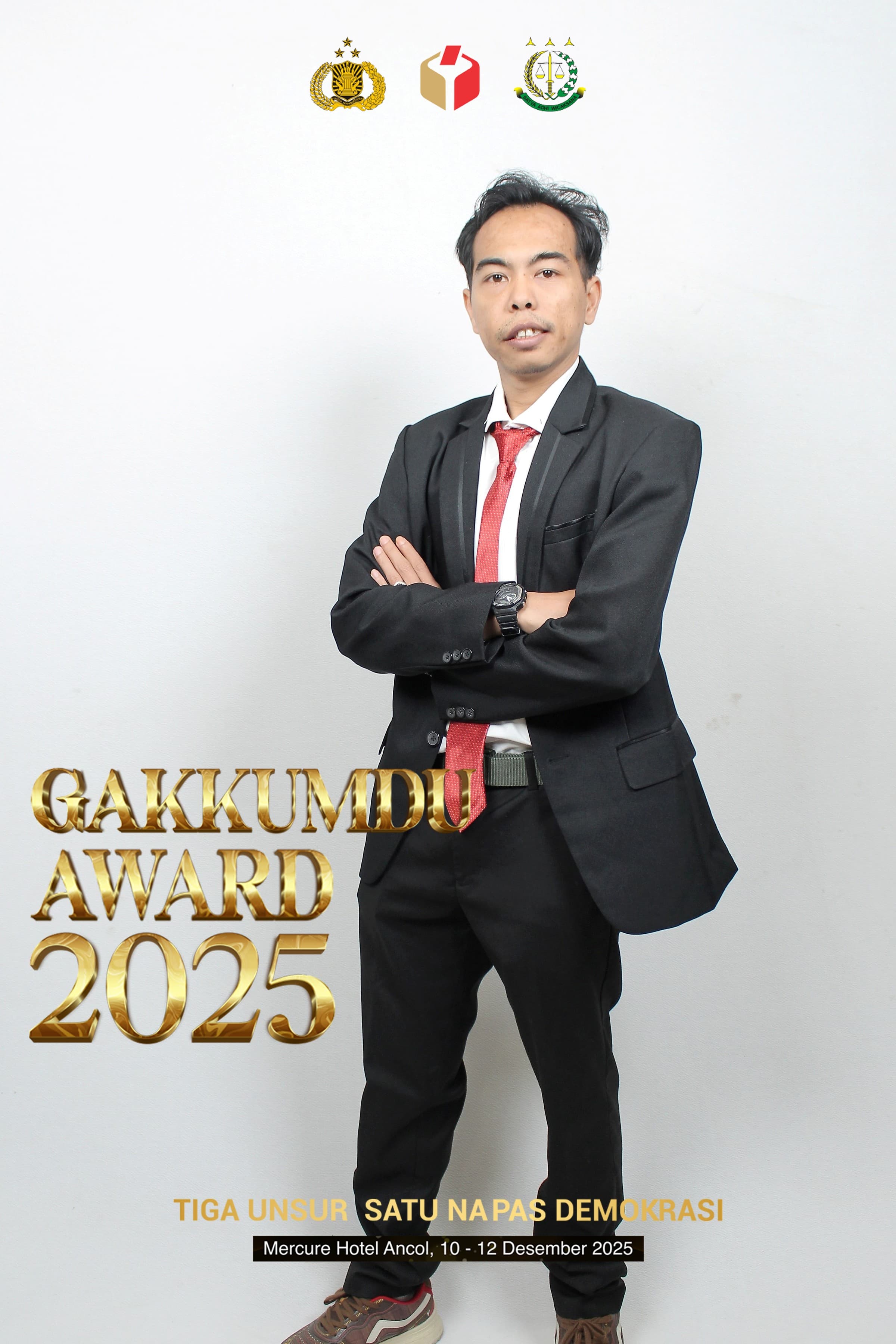 Zaini Afandi dalam kegiatan Gakkumdu Award 2025
