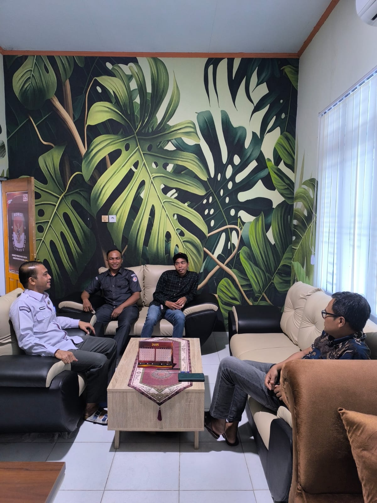 Zaini afandi  dalam pengawasan pemutakhiran data partai politik secara berkelanjutan semester II