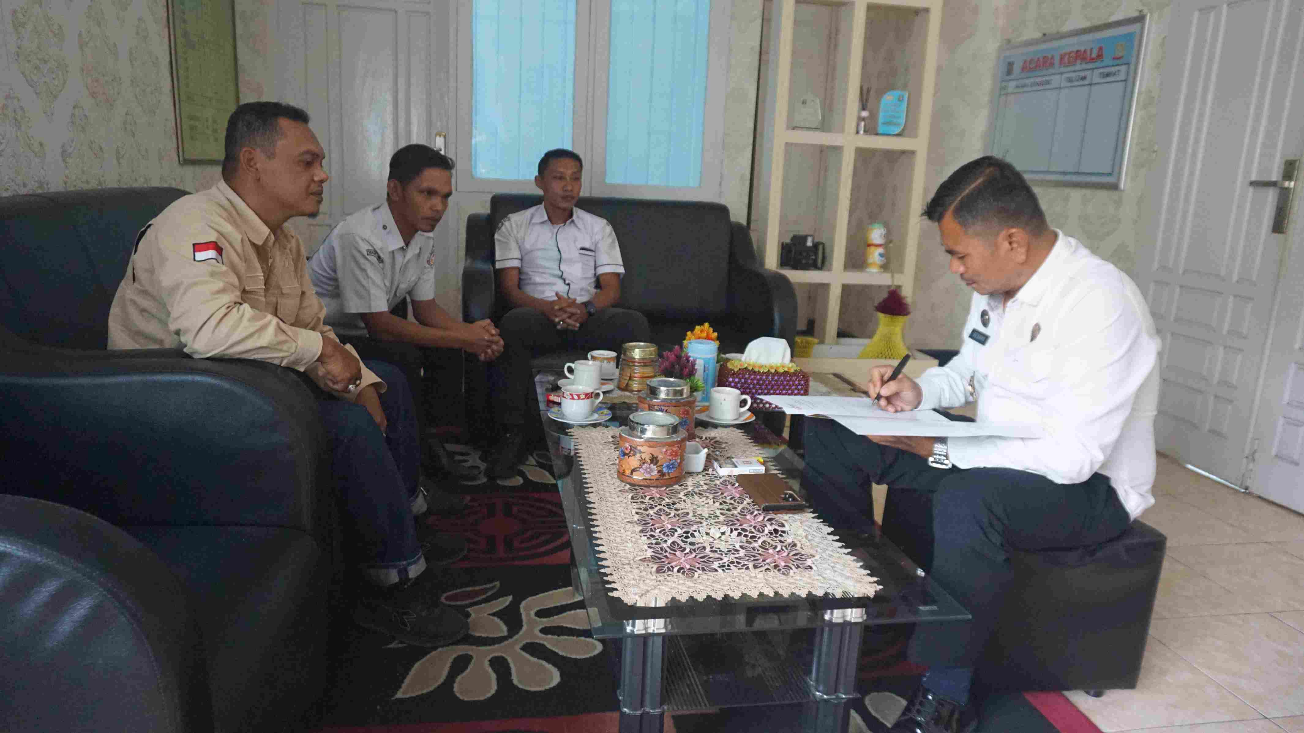  Koordinasi dengan Ketua (Lapas) Kelas II B Lubuk Sikaping