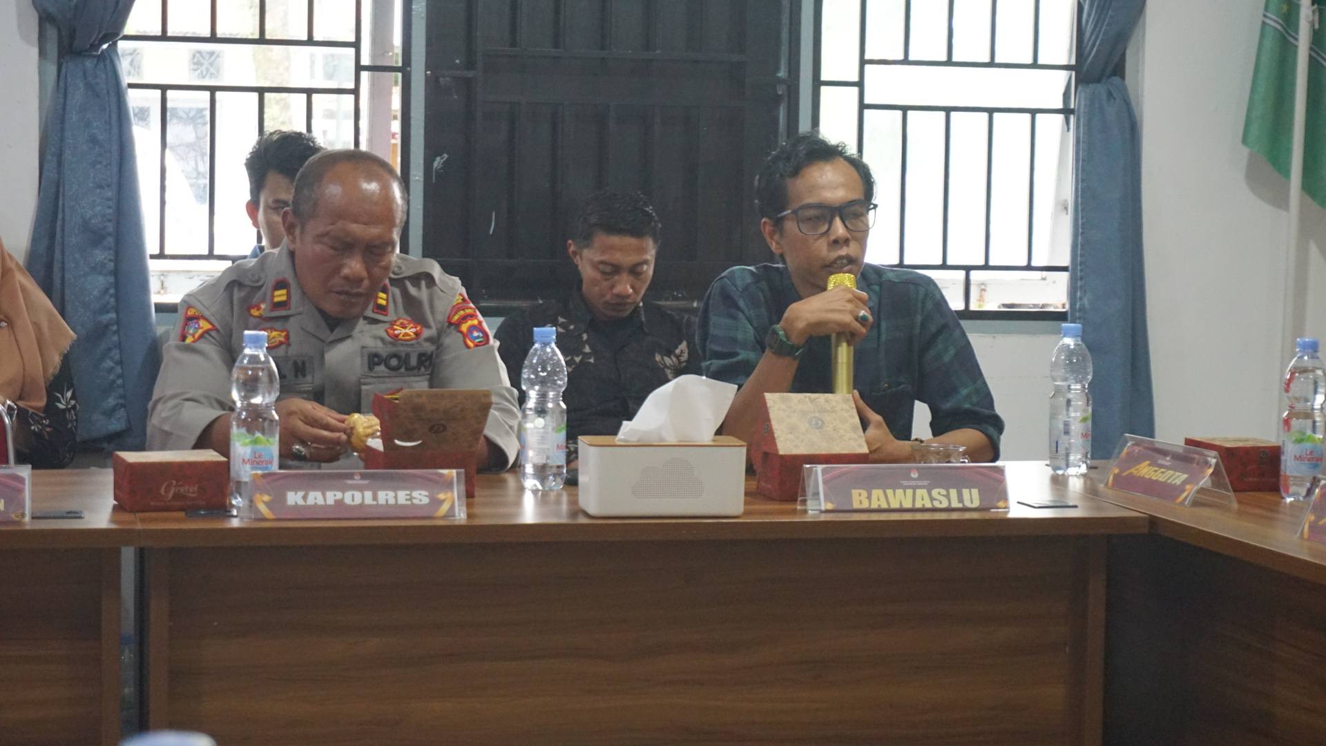 Zaini afandi dalam kegiatan persiapan pemutakhiran daftar pemilih berkelanjutan Triwulan I Tahun 2026