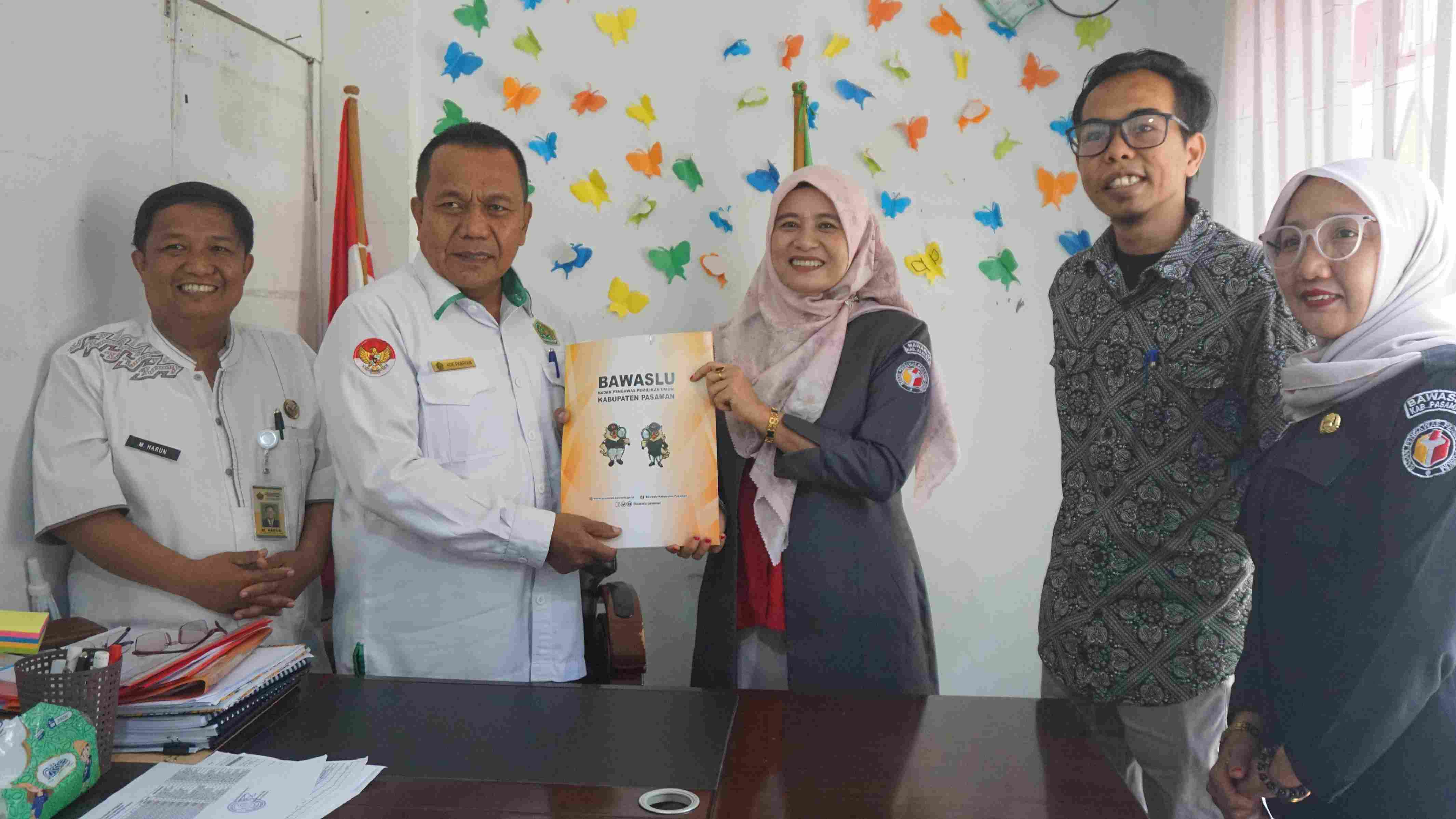 penandatanganan nota kesepahaman (MoU) dengan Madrasah Aliyah Negeri 1 Pasaman, Selasa (14/4)