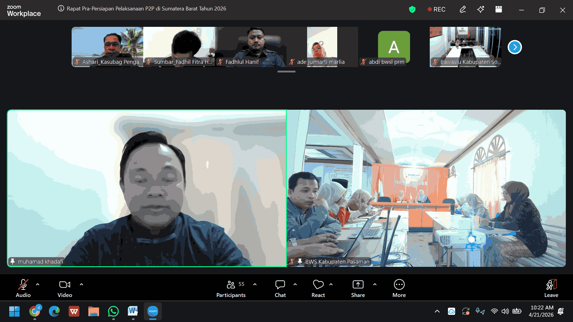 Bawaslu Pasaman dalam  Kegiatan Pendidikan Pengawasan Partisipatif (P2P)