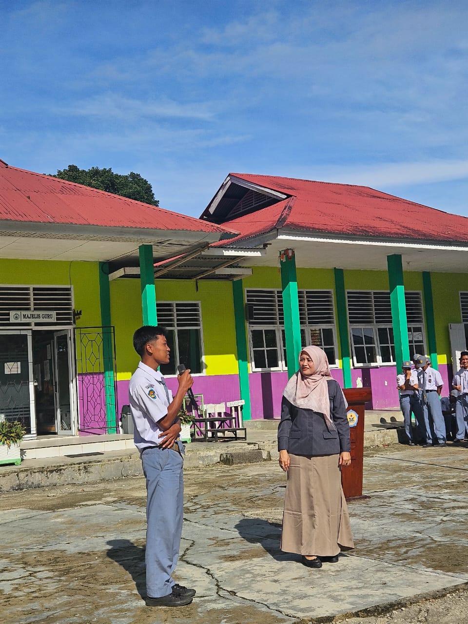 Rini Juita dalam kegiatan Sosialisasi Partisipatif