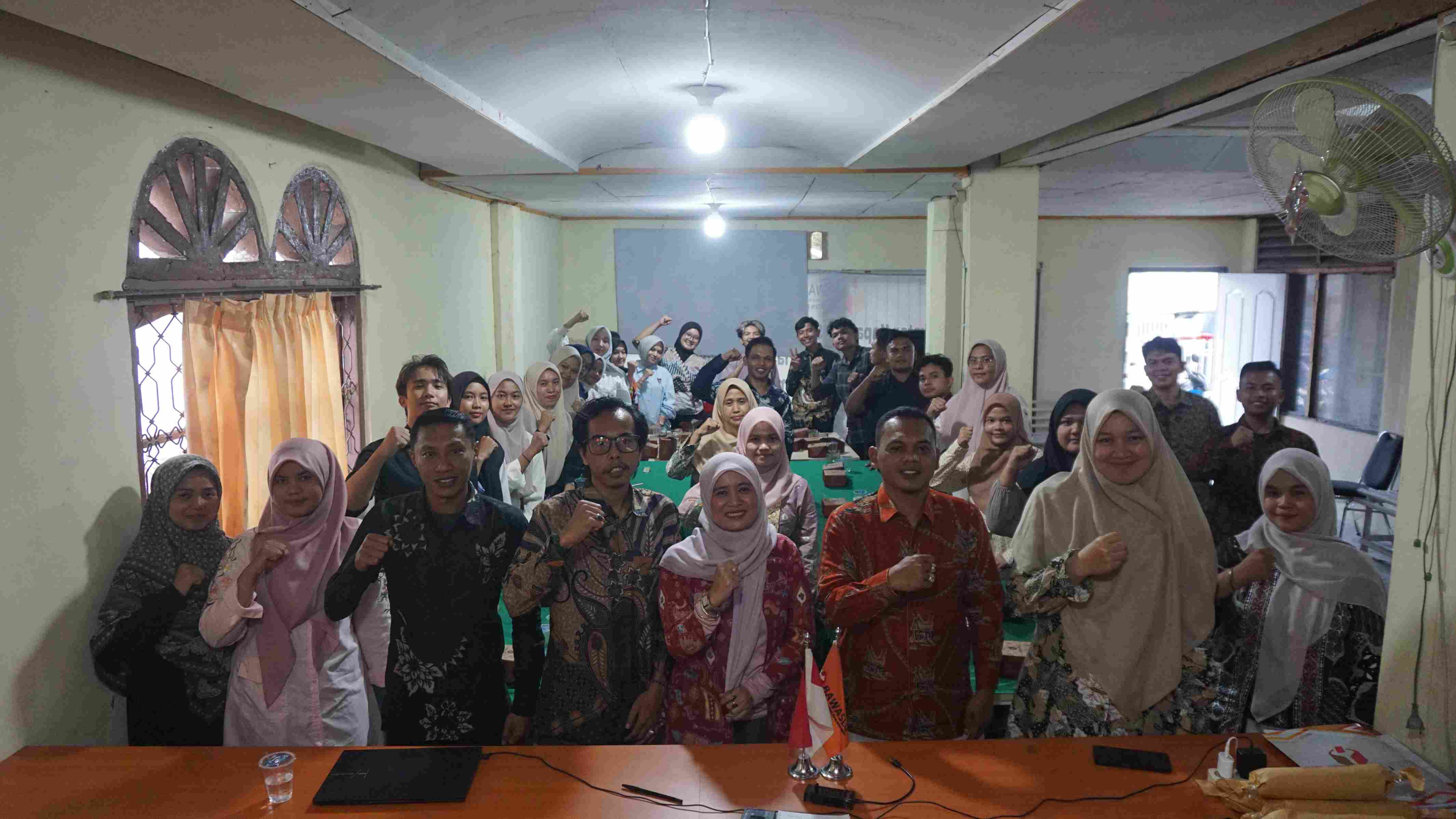 kegiatan Pendidikan Pengawas Partisipatif (P2P) dengan mengusung tema "Berfungsi dan Bergerak untuk Pemilu 2029 yang Bermartabat."