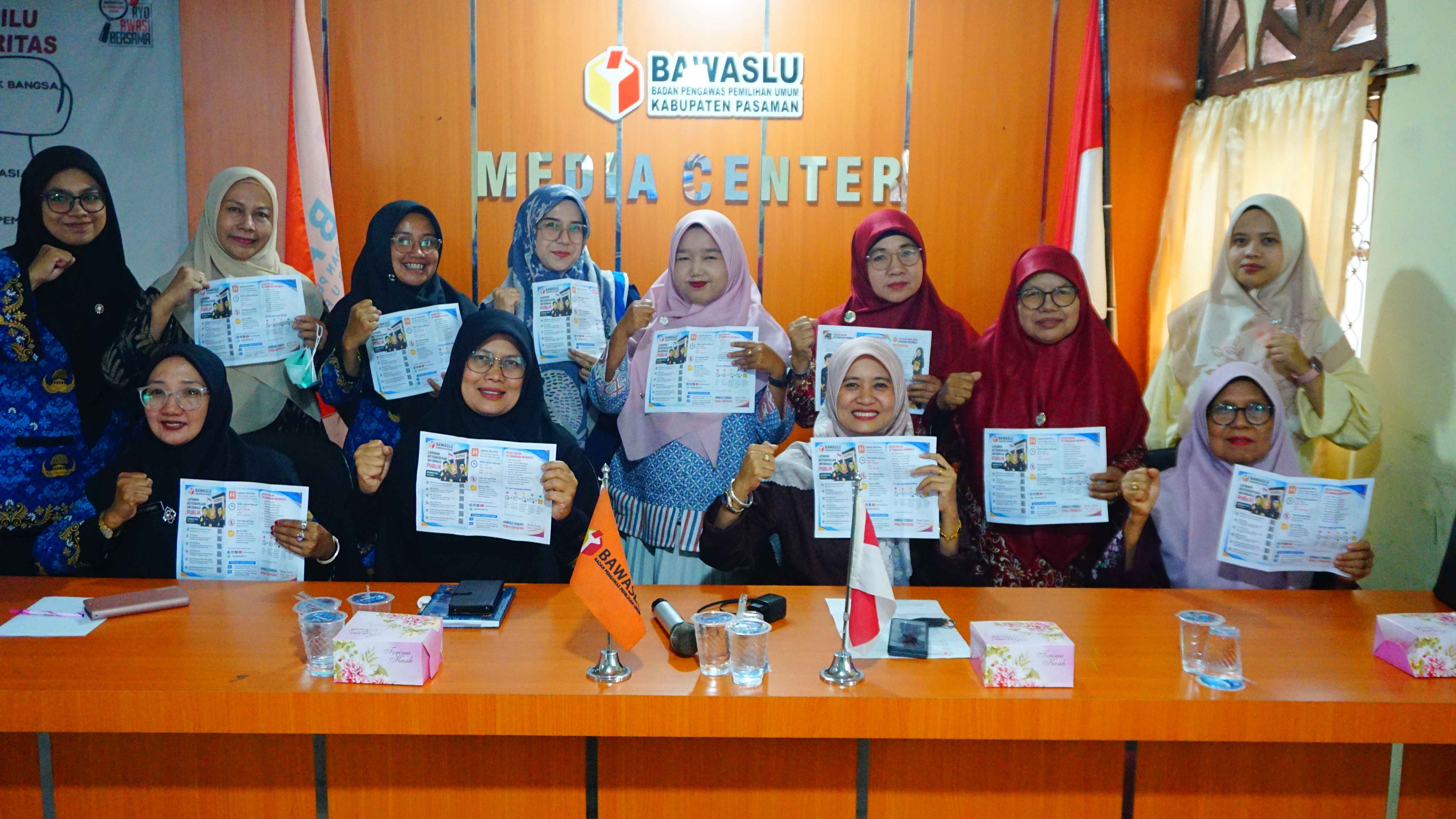  Bawaslu Pasaman Gandeng Organisasi Perempuan Percepat Sebaran Informasi