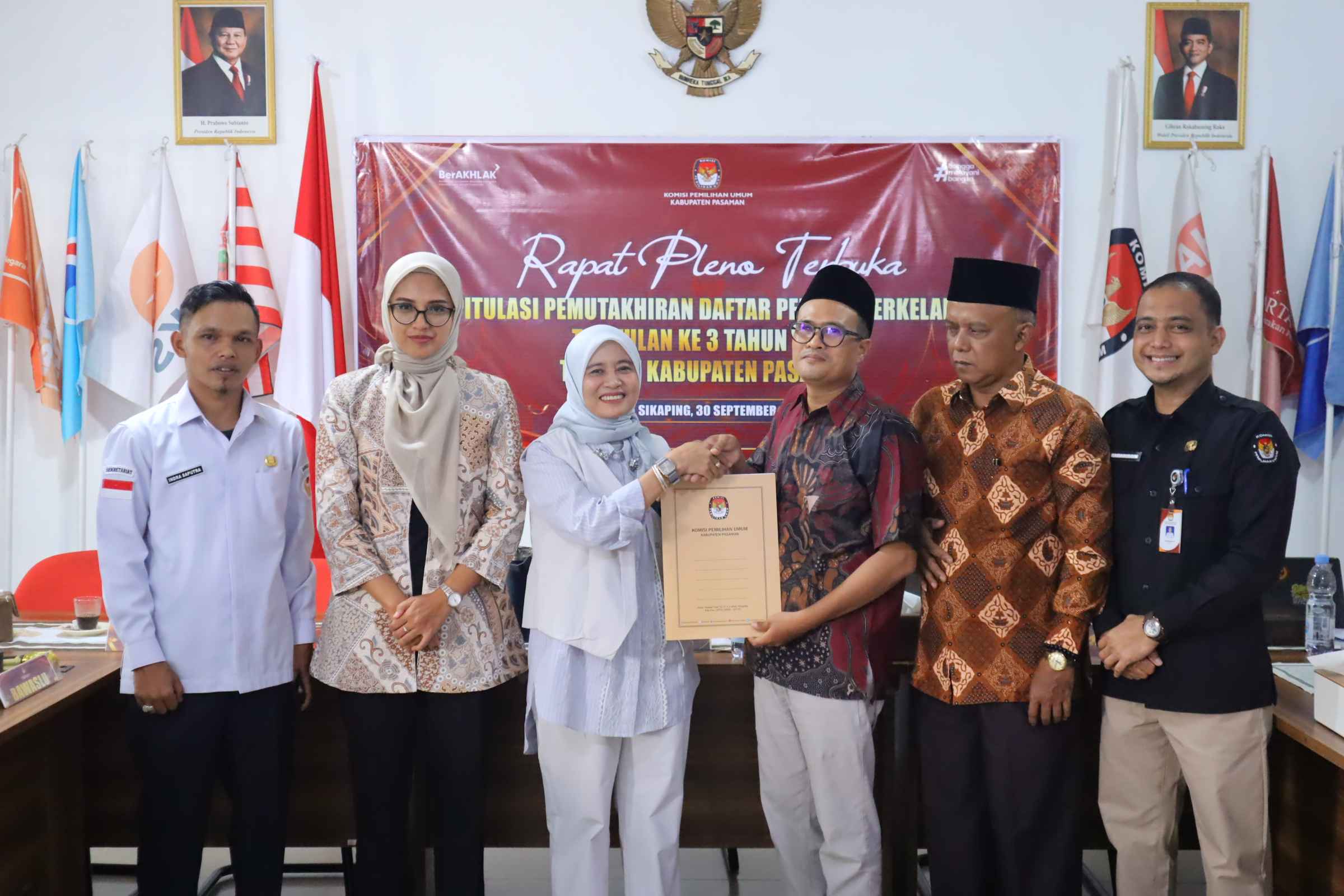  Pleno Rekapitulasi PDPB Triwulan III 2026