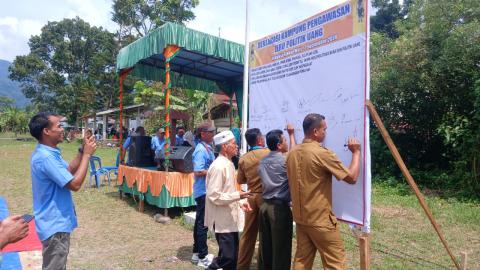 Penandatanganan Komitmen tolak politik uang