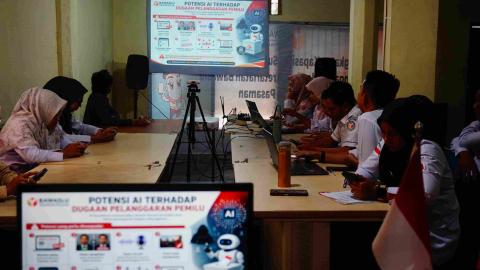 Focus Group Discussion (FGD) "Tantangan Penanganan Dugaan Pelanggaran Pemilu di Era Kecerdasan Artifisial (Artificial Intelligence/AI)