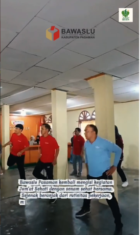 Jum'at sehati Bawaslu Kabupaten Pasaman