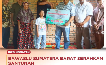 Ketua Bawaslu Sumatera Barat