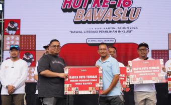 Puncak Kegiatan 16 Tahun Bawaslu mengawasi