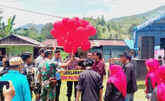 Deklarasi Kampung zero Poltik Uang