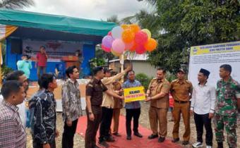 Muhamad Khadafi, Anggota Bawaslu Provinsi Sumatera Barat   Luncurkan Kampung Pengawasan Zero Politik Uang