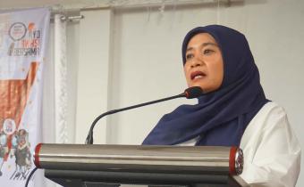 Rini Juita, dalam kegiatan Rakernis 