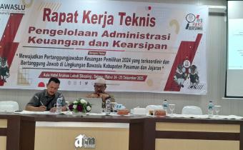 Kepala Badan Keuangan Daerah (Bakeuda) Pemkab Pasaman Teguh Suprianto SE M M