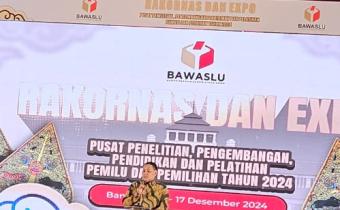 Rini juita dalam kegiatan Rakornas Expo Pusat Penelitian, Pengembangan, Pendidikan, dan Pelatihan (Puslitbangdiklat) 