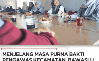 Rini juita (ketua Bawaslu pasaman) dalam giat Sumon arsip