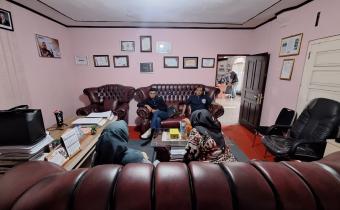 Febrian bartez Anggota Bawaslu provinsi Sumbar  dalam kegiatan supervisi