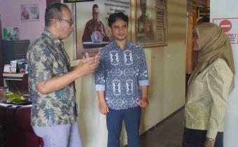 Vifner, SH.M.H (anggota Bawaslu Sumbar) dalam kegiatan Evaluasi