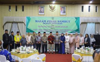 malam pisah sambut Bupati Pasaman