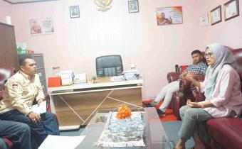 Lumban tori dalam kunjungan koordinasi KPU Kab Pasaman