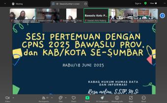  Pembekalan CPNS 2025 di lingkungan kerja Bawaslu Kabupaten Pasaman