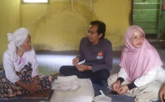 Zaini afandi dalam kegiatan pengawasan terhadap pelaksanaan pencocokan dan penelitian terbatas (coktas) data pemilih