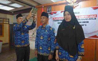 Pelantikan  PPPK Tahap II Bawaslu Kabupaten Pasaman