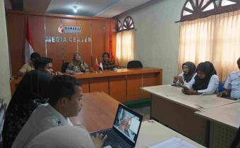 rapat persiapan  perekrutan Pendidikan Pengawas Partisipatif (P2P)