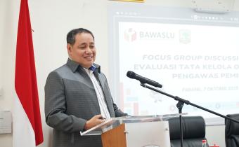 GELAR FGD DI UNIVERSITAS ANDALAS, BAWASLU RI JADIKAN RUANG REFLEKTIF UNTUK MEMPERKUAT ARAH KEBIJAKAN KELEMBAGAAN PENGAWAS PEMILU