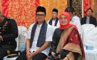 Rini Juita dalam kegiatan hut kabupaten Pasaman ke 80