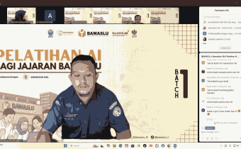 Staf Bawaslu Pasaman Ikuti Program AI Bareng Bawaslu RI