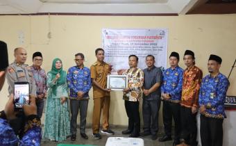 kegiatan  Deklarasi Kampung Pengawasan partisipatif