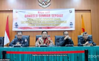 kick of "sepakat" Bawaslu Sumbar perkuat sinergi dan tata kerja lembaga tahun 2026
