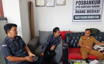 kunjungan dan diskusi konsolidasi demokrasi ke Kantor Wali Nagari Tanjung Beringin Utara
