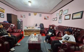 pertemuan konsolidasi yang digelar Bawaslu Pasaman bersama National Paralympic Committee (NPC) Kabupaten Pasaman