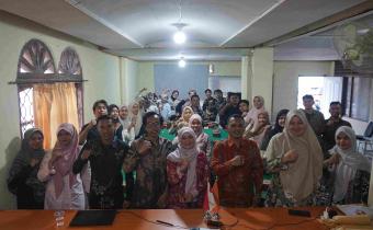 kegiatan Pendidikan Pengawas Partisipatif (P2P) dengan mengusung tema "Berfungsi dan Bergerak untuk Pemilu 2029 yang Bermartabat."